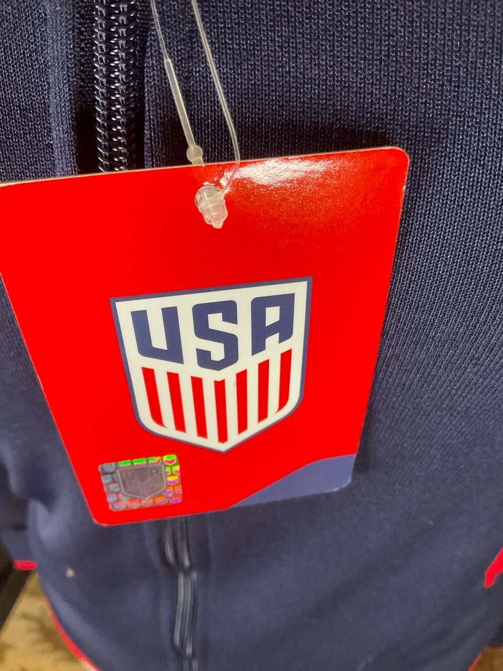 Icon Sports US Soccer Federation Officially Licensed Full-Zip Track Jacket - Picture 5 of 7